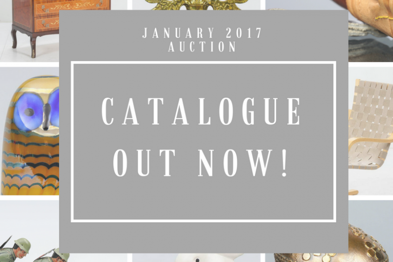 January 2017 Auction: Catalogue out now!