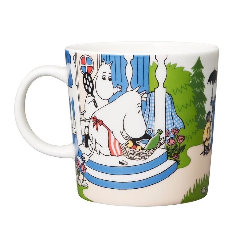 Arabia Moomin mug, Moominvalley
