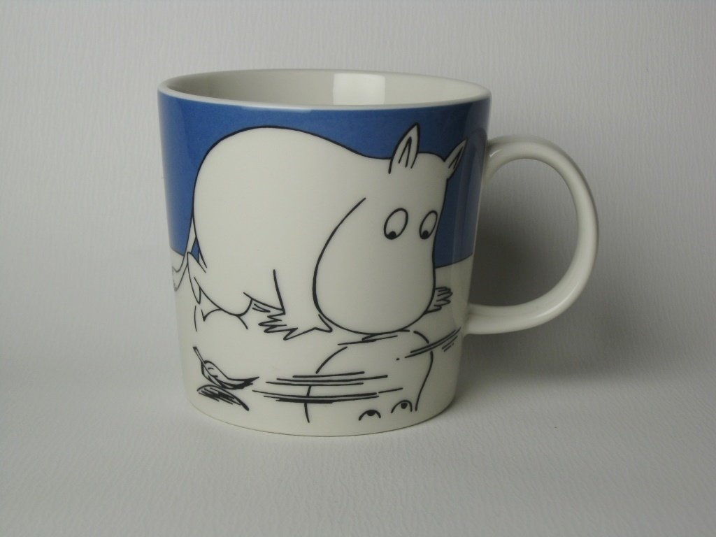Moomintroll, Moominvalley, Moomin mug, Moomintroll